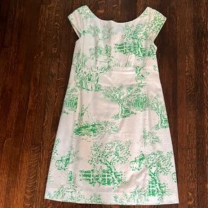 Lily Pulitzer capped sleeved midi dress